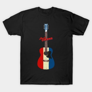 Buck Owens Harmony H169 American Guitar T-Shirt